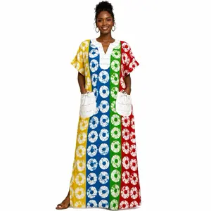 Ankara Long Gown, 60 in Length