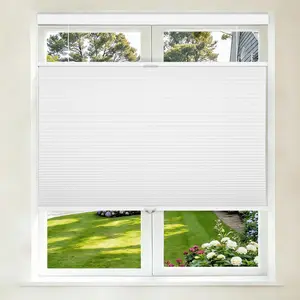 Grandekor Top Down Bottom Up Cellular Shades Cordless,Pull Down Honeycomb Blinds for Windows Room Darkening Blinds & Shades for Living Room Bedroom
