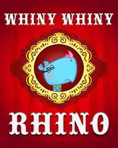 USED-Whiny Whiny Rhino by McBoop (Hardcover)