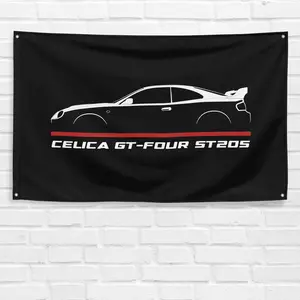 Celica GT-Four ST205 1994-1999 3x5 ft Flag Garage Wall Decor Banner
