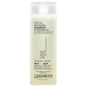 Giovanni Root 66™, Max Volume Shampoo, For Limp, Lifeless Hair, 8.5 fl oz (250 ml)