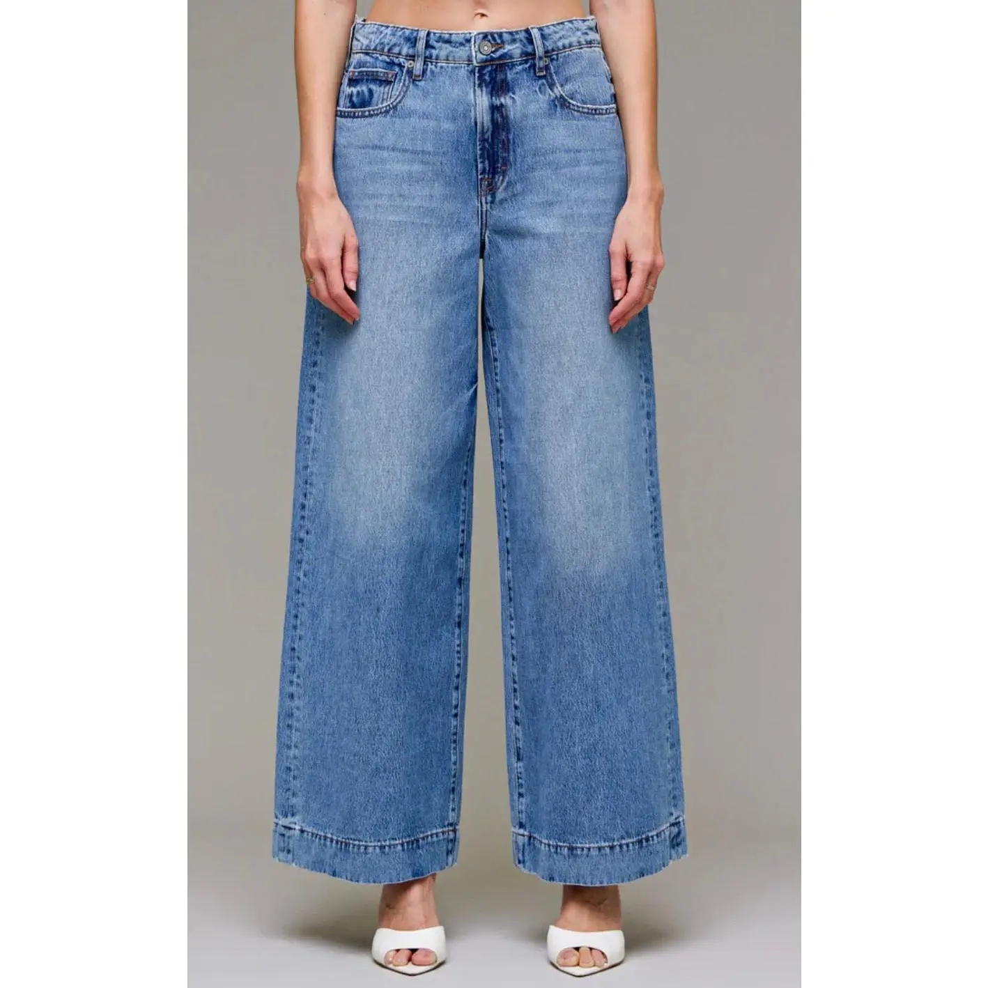 Hidden - NORI - Classic Wide Leg Jean