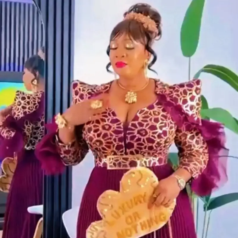 Elegant Soft Net Celebrant’s Dress, Turkey Very Stylish Design, Maxi Length, Chic Special Occasion Summer Style, Versatile for Your Unique Party Wear