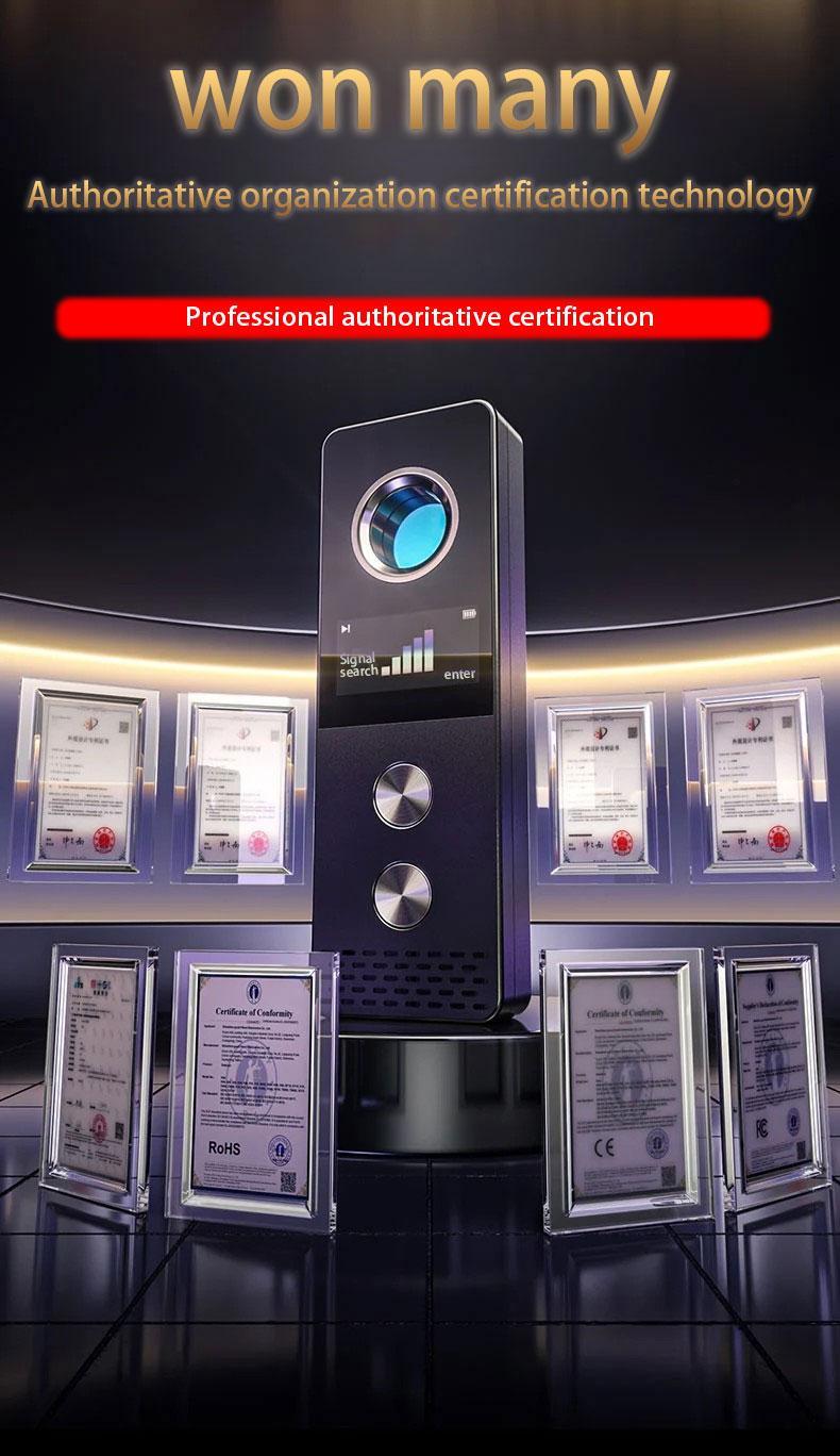 Hidden Camera Detector & Insect Detector Hidden Device Detector for Hidden Cameras, GPS Trackers, Listening Devices and Bugs, Privacy Tool for Hotels, Offices, Airbnb, Bathrooms Electronic Gadgets Safety