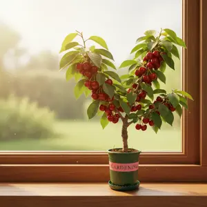 Sweet Cherry Tree Live Plant – Easy to Grow Fruit Tree for Garden & Outdoor Planting