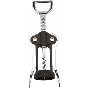 Wing Corkscrew Black Wine Opener