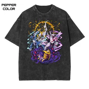 Legendary Trio T-Shirt , PKM Shirt, Anime Vintage T-Shirt, Pokemon  Merch, Stylish Crew Neck Short Sleeve T-Shirt Unisex, Streetwear for Men,for Women,Gift Anime fans