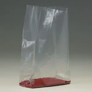 Box Partners PB1640 Expandable Sides Fitted Bottom Poly Bags, 24 in. x 20 in. x 48 in, 2 Mil Gusseted, Easy Packing with Twist Ties, 100 Count