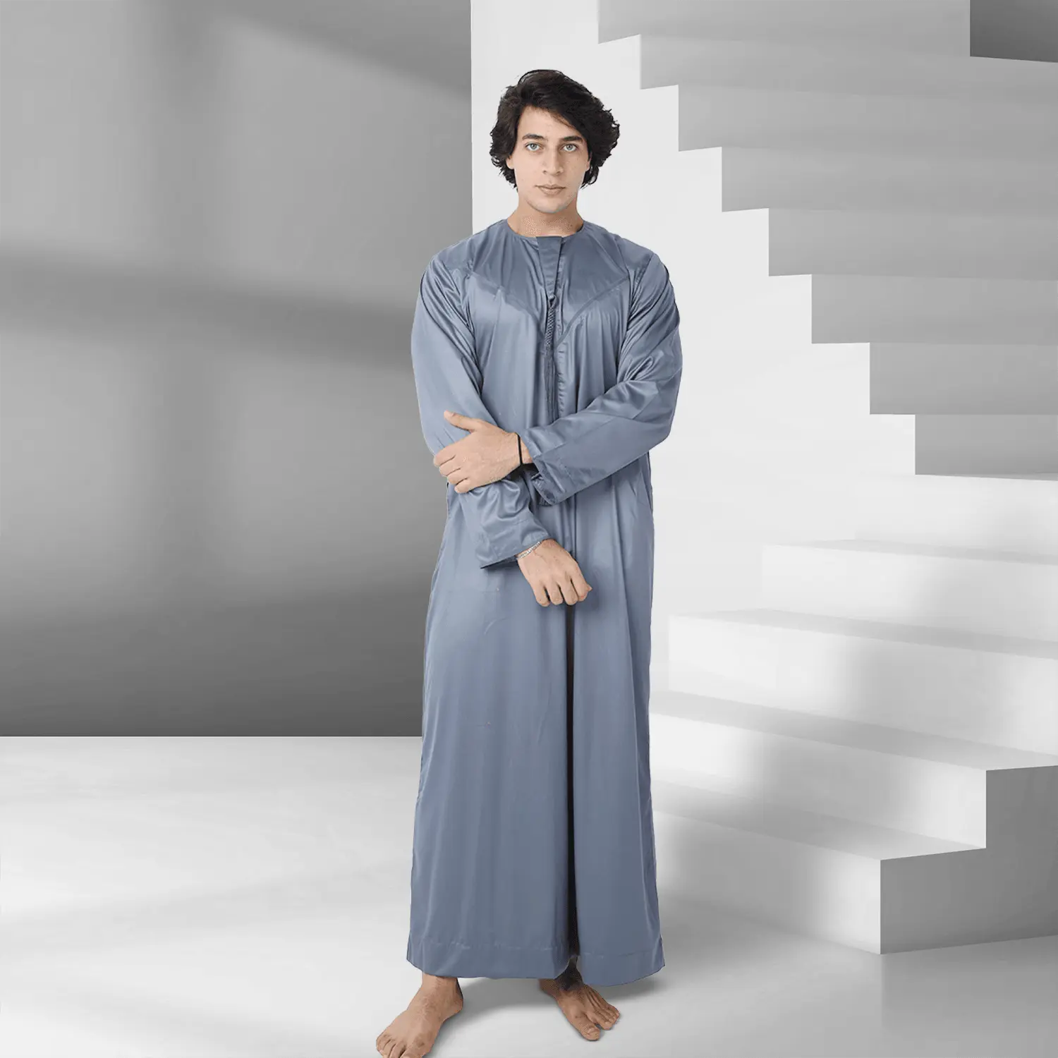 Grey Emirati Thobe