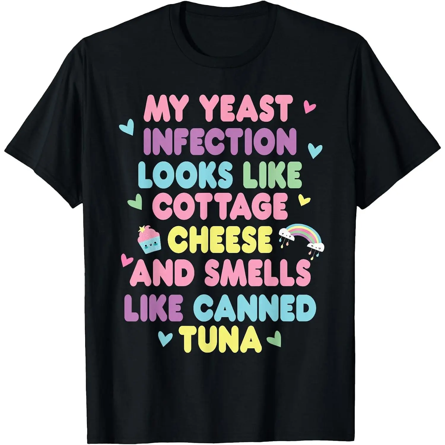 100% Cotton My Yeast Infection Funny Nasty Adult Humor Roulette Game T-Shirt