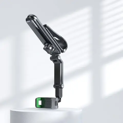 2PCS New 1080° Multi-function Sun Visor Universal 360 Degree Rotating Phone Holder Suitable for Any Scene Car Holder - Rotatable and Retractable,Suitable for driver and co-pilot