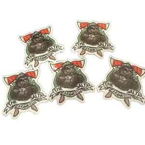 The Salty Sasquatch Sticker Pack (5 Stickers)