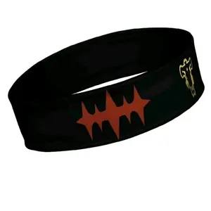 Anime Headband Asta Mark Black Clover Black Bulls