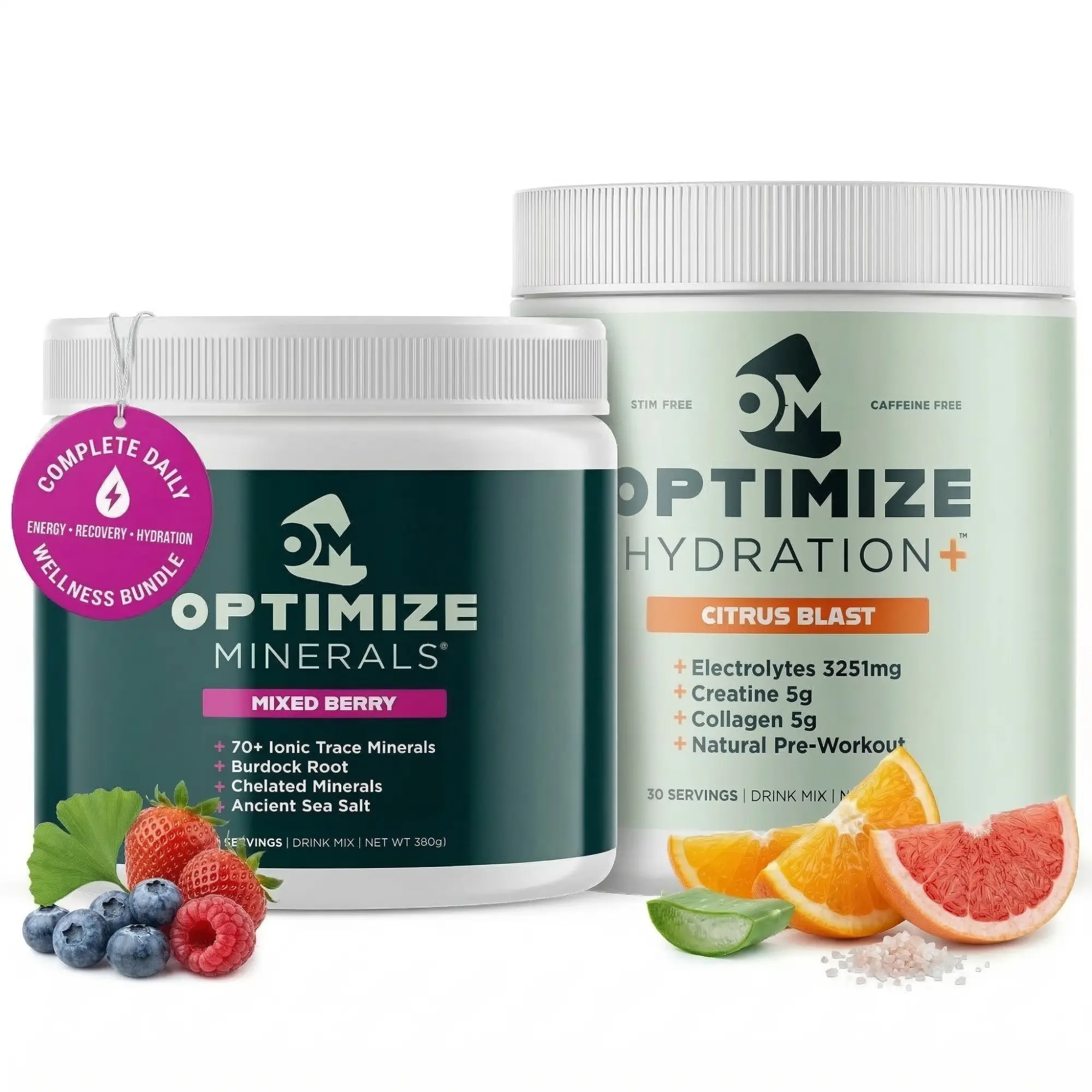 Mixed Berry OM + Citrus Blast Hydration +