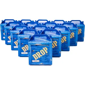 Game Party Military Supply Loot Drop Box Party Favors Decoration and Gift Bags, Gaming-Themed Birthday Activities and Party Supplies (12-pack)