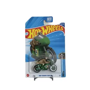 Hot Wheels Treasure Hunt 1986 Triumph Tiger 66 Green Motorcycle Collectible Model