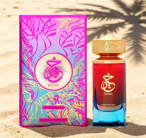 Paris Corner Khair Confection EDP 100ml | Unisex Sweet Candy Gourmand Perfume | Luscious Pear, Whipped Cream & Warm Vanilla Long-Lasting Fragrance