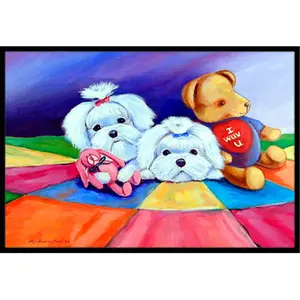 212 MAIN Maltese Indoor-Outdoor Mat, 18x27 in. Area Rug