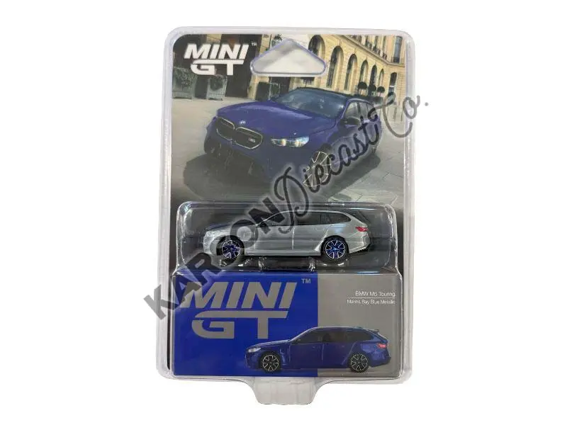 New Rare Chase BMW M5 Touring (G99) Model Car - First Gear 1:64 Micro-Scale Diecast Toy, Marina Bay Blue Metallic Finish, TSM MGT01080, Ages 14+, Collectibles for Model Cars Enthusiasts, Micro-Scale Model Diecast Toys