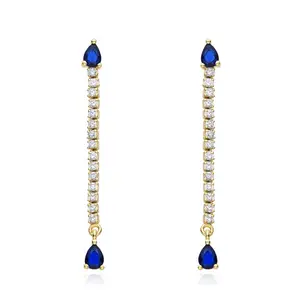 Long tennis drop Earrings