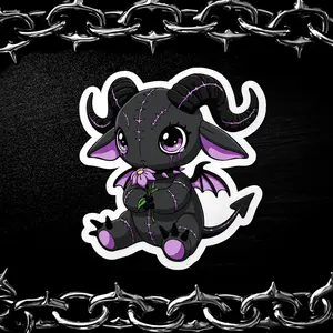 Mirelle - Last Petal Goat Sticker