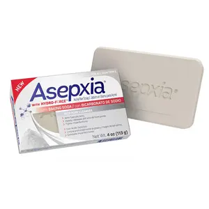 Asepxia Acne Treatment Bar Soap with Baking Soda | Face Wash, Deep Cleansing, Natural Extracts, Gentle Daily Use, 1.8% Salicylic Acid for Pimples & Blackheads, 4 Oz, 1-Pack