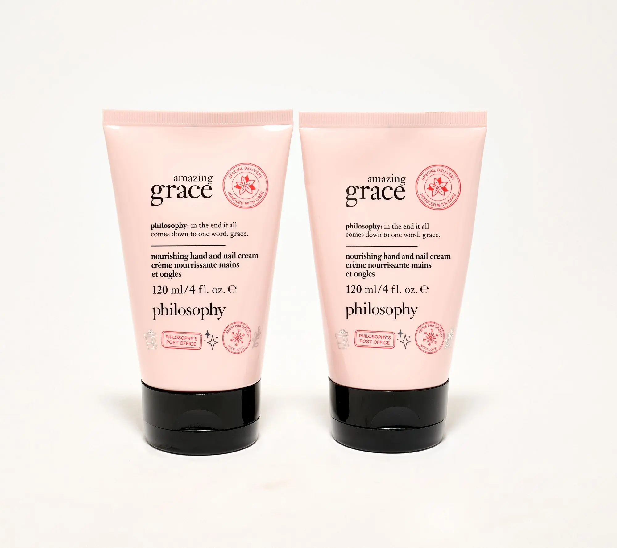 philosophy holiday edition grace 4oz nourising hand cream duo