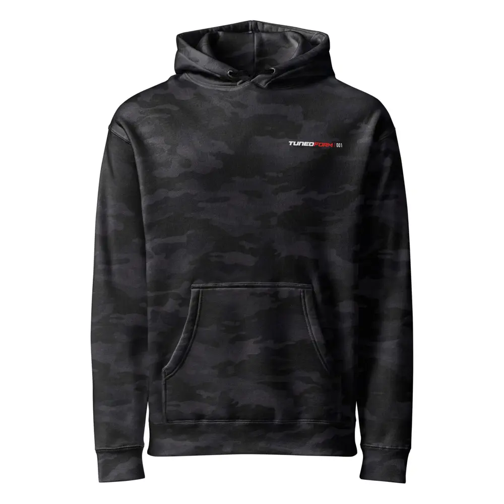 TunedForm NWM Signal Heavyweight Graphic Hoodie - Oversized Back Print Fleece Menswear