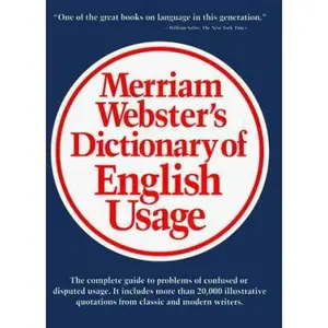 USED-Merriam-Webster's Dictionary of English Usage by Merriam-Webster Inc (Hardcover)
