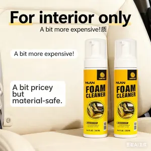 Foam Interior Cleaner – NUAN formula safely refreshes leather, headliner, and plastic interiors.-MY0522