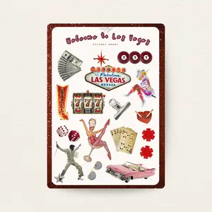 Welcome to Las Vegas Sticker Sheet