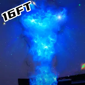 Big Cloud Light, 3D Thundercloud LED Light Lightning Cloud, DIY Cloud Lights Colorful Atmosphere Night Light, Gaming Room Garage Club Party Light, 196.85inch Eid Al-Adha Mubarak-47