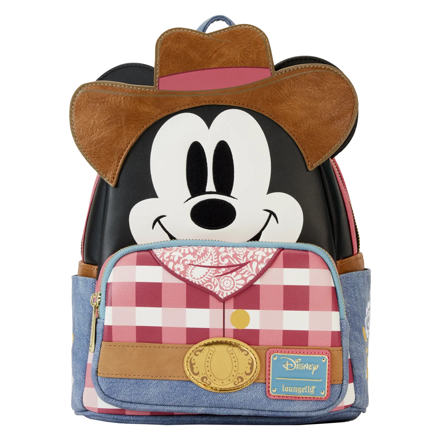 Western Mickey Mouse Cosplay Mini Backpack