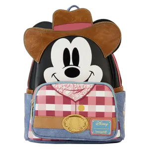 Western Mickey Mouse Cosplay Mini Backpack