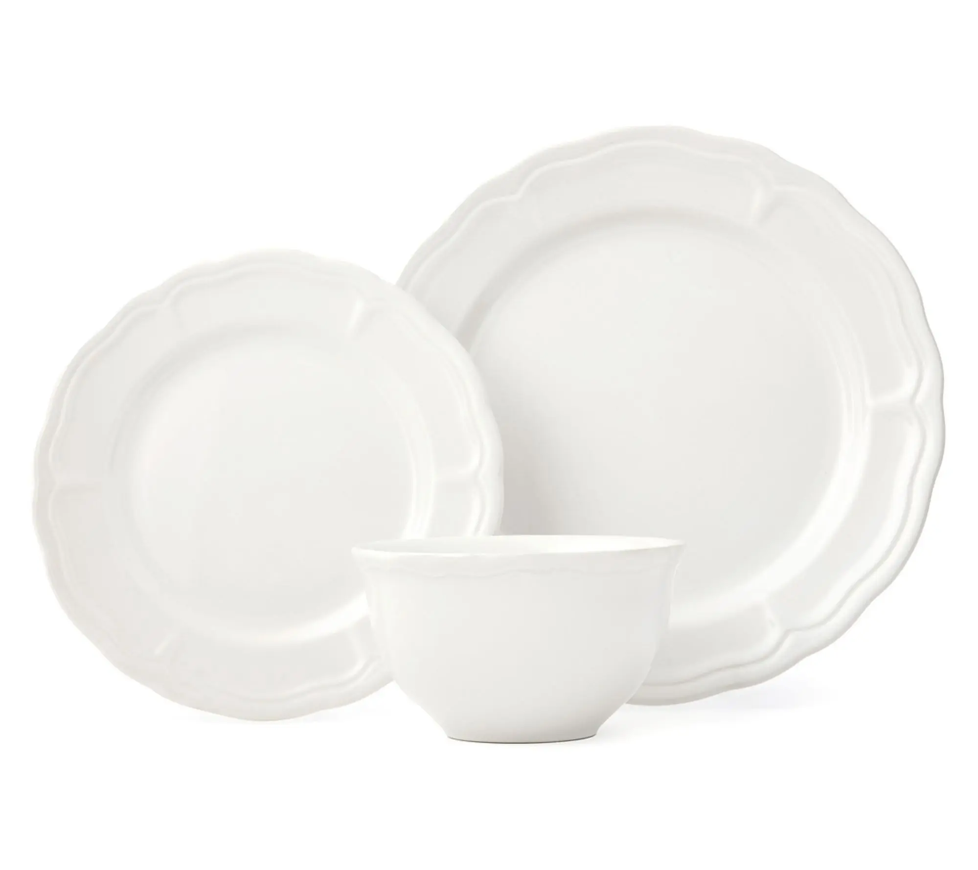 Godinger Madison Stoneware 12 Piece Set, Service For 4