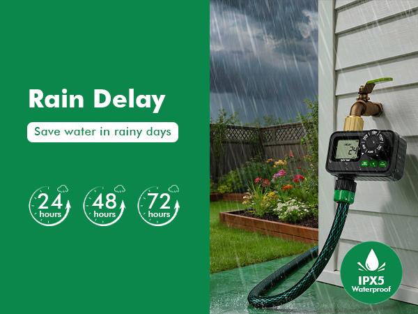 RESTMO Sprinkler Timer, Programmable Water Timer for Garden Hose, Automatic Control | Manual ON/Off | Rain Delay for Outdoor Faucet, Drip Irrigation and Lawn Watering System. RESTMO Sprinkler Timer, Programmable Water Timer for Garden Hose, Automatic Control | Manual ON/Off | Rain Delay for Outdoor Faucet, Drip Irrigation and Lawn Watering System.
