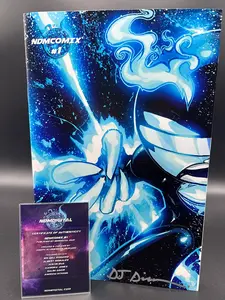 ndmcomix #1 MegaMen NYC Comic Book / Anthology plus Issue #2  : Autographed by DJ Dimension