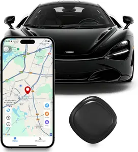 GPS Tracker for Vehicles, GPS Portable Magnetic Car GPS Tracking, Wide-Area Location GPS Tracker for Kids, Dogs, No Subscription Required/No Monthly Fee/No SIM Card Required