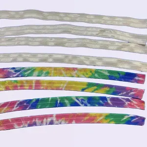 10 pack - Blank Sublimation Ready Hair Ties | DIY Sublimation Hair Ribbon |
