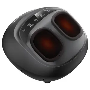 【Spotlight Day】VEVOR Foot Massager Machine with Heat, Deep-Kneading, Compression, and Shiatsu for Plantar Fasciitis, Neuropathy, Gifts for Men, Women - Fits up to Men Size 12