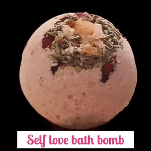 Self love bath bomb