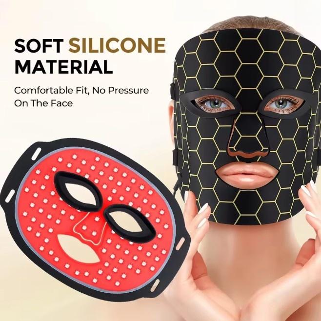 Red Light Therapy for Face Red Light Mask Infrared LED Mask Light 660nm & 850nm Near Infrared Light Therapy Mother's Day Gifts for Her