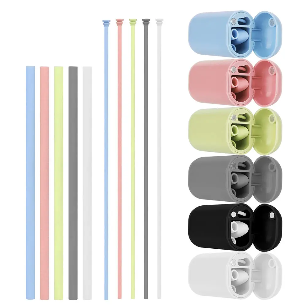 Silicone Foldable Drink Juice Straw Silicone Foldable Drink Juice Straw
