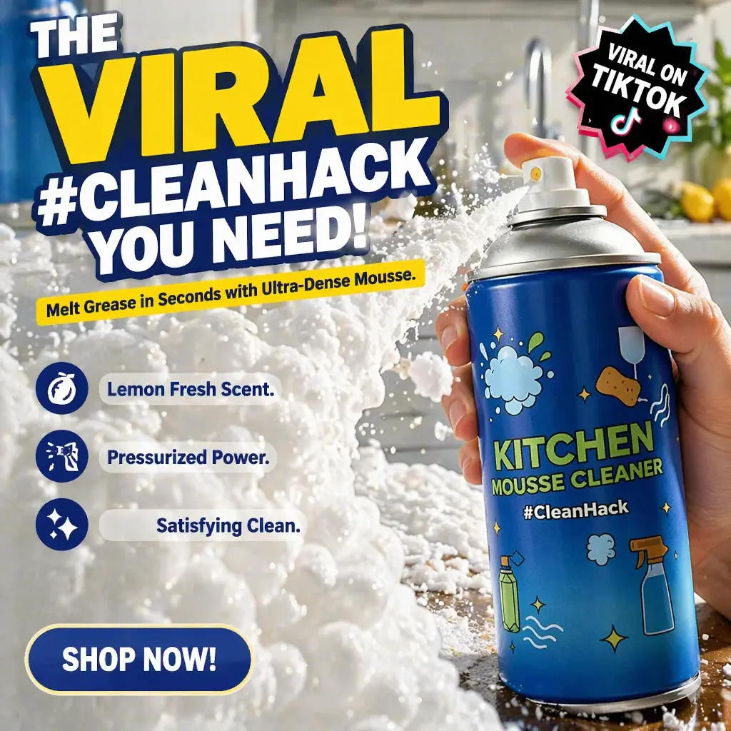 Kitchen Cleaning Spray  Lemon‑Scented Heavy‑Duty Foam  Pressurized Foam Quickly Dissolves Grease  Multi‑Purpose Cleaner Suitable for Stoves  Ovens  Sinks  Marble and Range Hoods  Powerful Pressurized Foam Spray