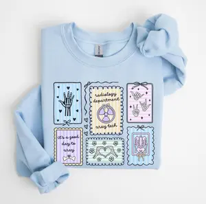 Xray Tech Stamp Sweatshirt • Radiology Coquette • RAD Tech • X-ray Technologist • Radiology Department • CT MRI
