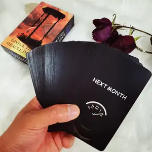 Time Oracle Card Deck, 54 Cards, Sacred Timing Oracle Cards, Beginner Oracle Cards, Answer All Your Time-Related Questions, Tarot Card Game