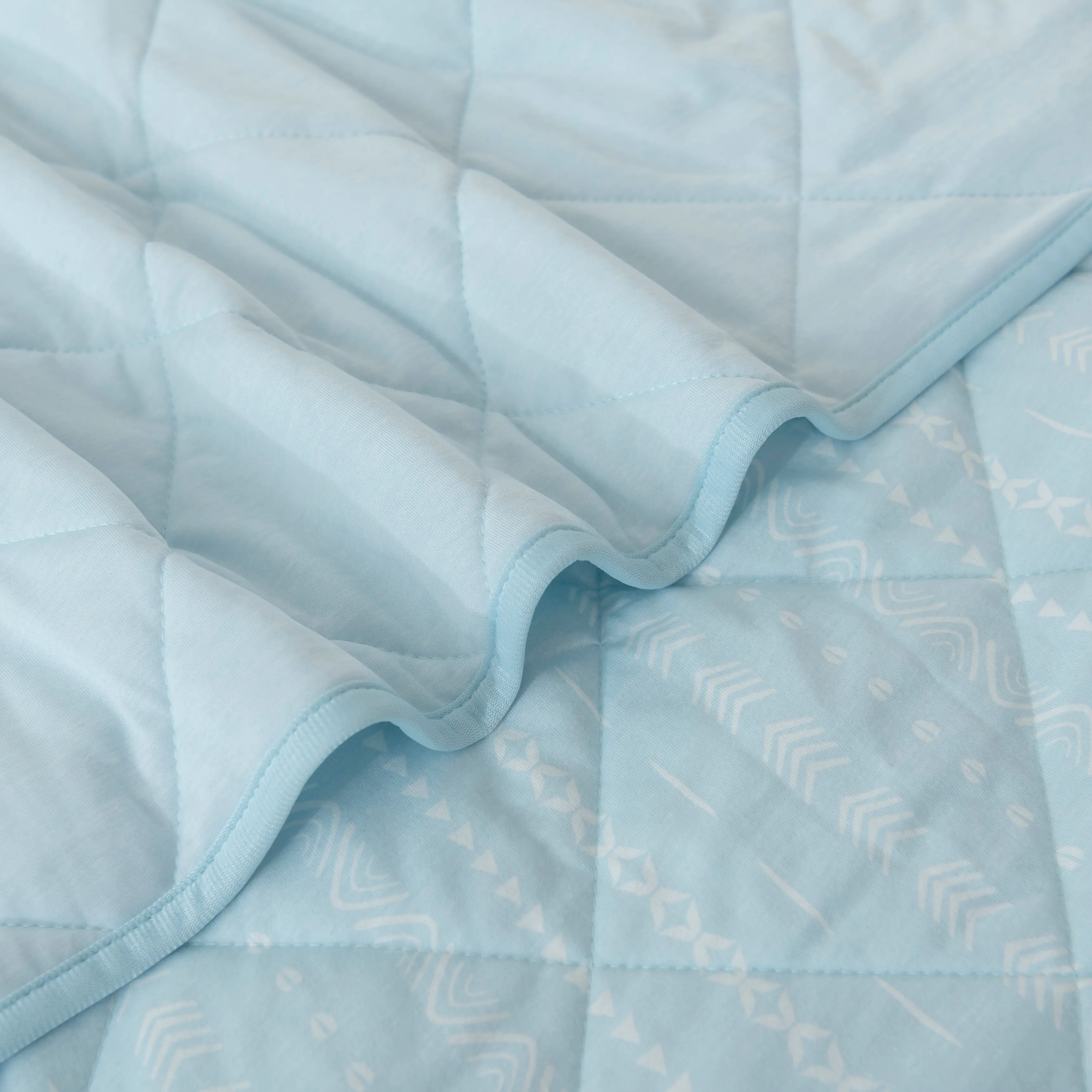 Light Blue-Bohemian Style