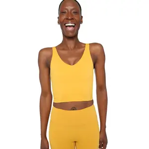 V Neck Midi Tank Top