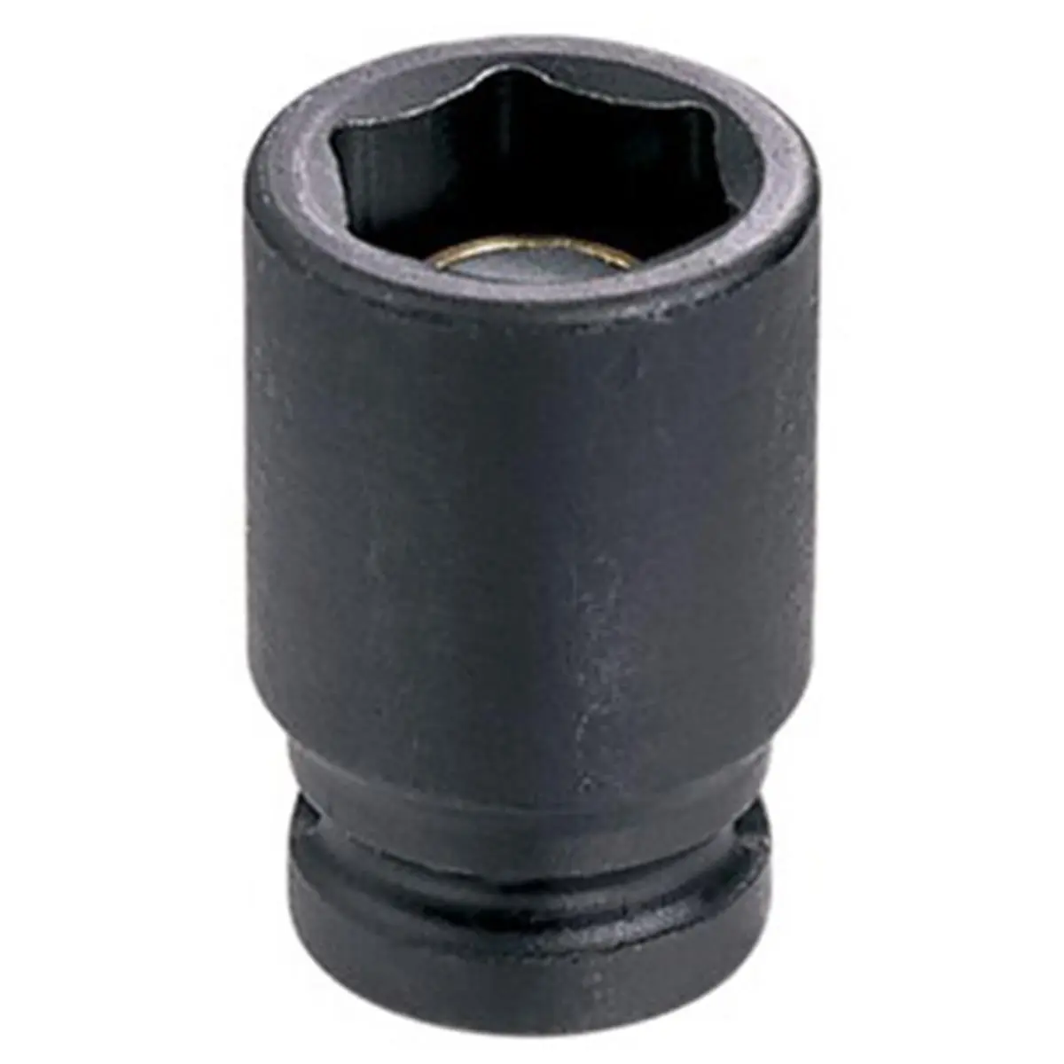 Grey Pneumatic Corp. 0.25 in. Drive 10mm Standard Alloy Steel Magnetic Pneumatic Impact Socket, Industrial Sockets Compatible, High Torque, Increased Strength, Reduced Wear, Easy Tight-Area Access, 23mm Fit