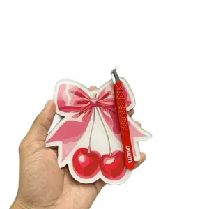 Cherry Bow Eyelash extension Tile